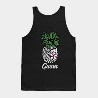 Guam Tribal Pineapple Tank Top